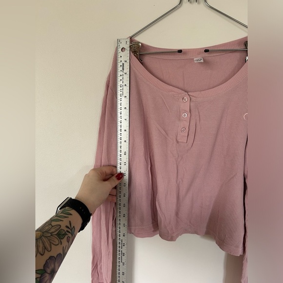 Zyia Pink Waffle Lounge Set​ - Picture 2 of 13